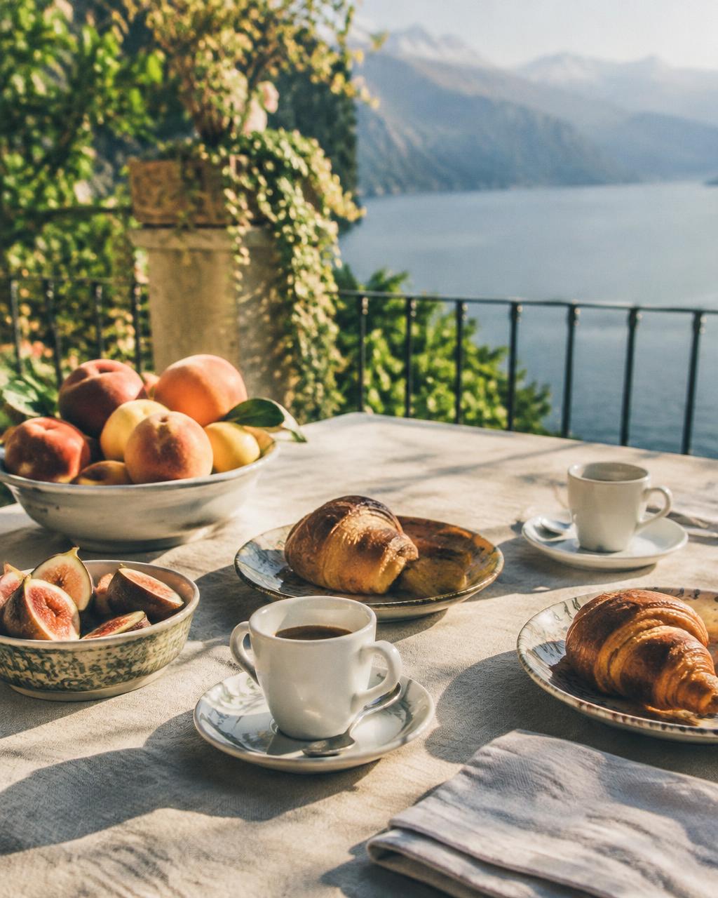 Breakfast at the Maison
