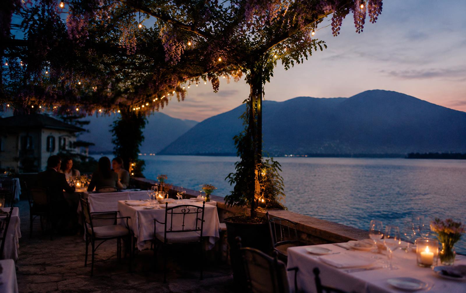 Candlelit dinner at La Terrazza